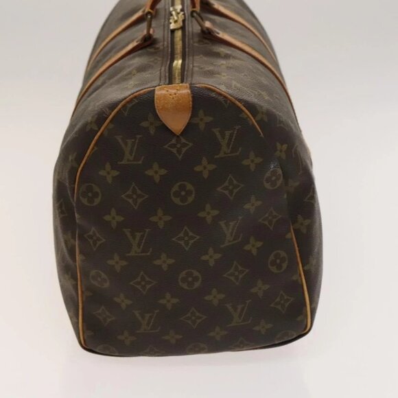 LOUIS VUITTON Monogram Keepall 45 Boston Bag M41428 LV Auth 129657 - Picture 6 of 16